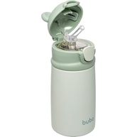 Copo Térmico Buba Ursinho Verde 320ml - Parede Dupla com Canudo Silicone - imagem 5