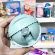 Copinho Infantil com Canudo 350ML Azul - Treinamento Seguro e Divertido para Bebês - imagem 3