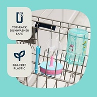 Copo Infantil Patrulha Canina com Canudo - 400ml, à Prova de Derrames, Livre de BPA, Pacote com 2 - imagem 5