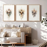 Jesus Canvas Wall Art - Sagrado Coração de Jesus | Decoração Religiosa para Quarto e Sala - imagem 3