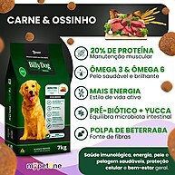 Ração Billy Dog 7Kg: Saúde e Sabor para Seu Cão! - imagem 2