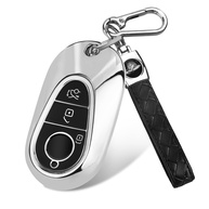 Capa de Chaveiro TPU Premium para Mercedes Benz (3 Botões) - Proteção Elegante e Funcional - imagem 1