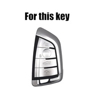 Capa de Chaveiro Silicone Premium para BMW X1, X2, X3, X5, X6 e Séries 2, 3, 5, 6, 7 - Proteção 4 Botões - imagem 3