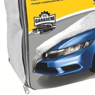 Capa para Carro Tramontina M Impermeável Cinza - Proteção Total até 4,7m - imagem 5