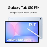 Samsung Tablet Galaxy Tab S10 FE+ WiFi, Azul, 128GB, 8GB, Tela 13.1" 90Hz, S Pen e Capa Inclusas - imagem 2