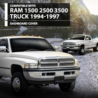 Capa de Painel G-PLUS Cinza para Dodge Ram 1500/2500/3500 (1994-1997) - Acabamento OE - imagem 3