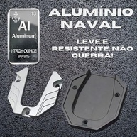 Capa Protetora Premium para Descanso Lateral de Moto em Alumínio (Preto) - Segurança e Estilo - imagem 4