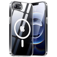 Capa MagSafe Slim Premium para iPhone 16E: Transparente, Anti-Amarelamento e Proteção de Câmera - imagem 1