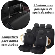 Capa Banco Automotivo Tecido Universal Vw Gol G3 1999-2005 - Proteção e Estilo - imagem 3