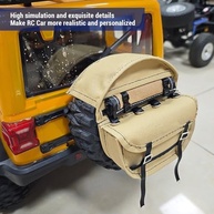 Capa e Bolsa Pneu Sobressalente RiToEasysports para Carro RC 1:10/1:12 - Estilo e Durabilidade - imagem 3