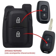 Capa Botão Borracha Chave 2 Botões Kwid Duster Sandero Logan - Reparo e Proteção - imagem 3