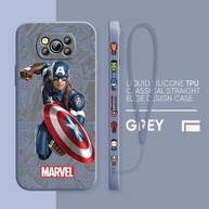 Capa Celular Capitão América Poco - imagem 4