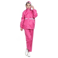 Capa de Chuva Para Motoqueiro Impermeável RksaCapa para Motoboy com Touca Faixa Refletiva e Proteção (G) - imagem 1
