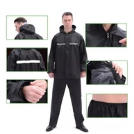 Capa de Chuva para Moto com Jaqueta + Calça Refletiva Impermeável – Motoqueiro, Ciclismo e Entregadores – Alta Visibilidade e Proteção Completa– Tamanho XXG 175-180cm 75-90kg - imagem 4