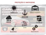 Capa Impermeável Premium para Honda Civic: Proteção Total contra Sol, Chuva e Riscos - imagem 4
