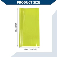 Película Protetora para Carro em Vinil PVC - Capa Total Anti-Risco 0,8m x 59,84" Verde Claro - imagem 5