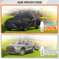 Capa Premium para Toyota Corolla Cross 2022-2025: Proteção Total Contra Sol, Chuva, Granizo e Poeira - imagem 3