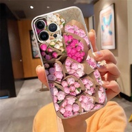 Capa de Celular Floral: Rosa Peônia para iPhone - imagem 1