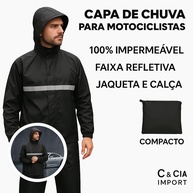 Capa de Chuva Moto: Proteção Total e Imbatível! - imagem 1