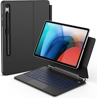 BETTDOW Capa com Teclado e Trackpad para Samsung Galaxy Tab S9 Fe/S9/S8/S7 de 11 polegadas,Teclado com LCD Display - imagem 1