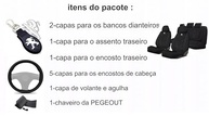 Capa Protetora de Banco em Tecido para Peugeot 208 (2020-2024) - Proteção e Estilo - imagem 5