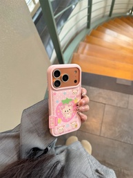 Capa iPhone Ursinho Rosa: Proteção e Estilo! - imagem 4