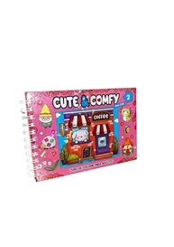 Cute & Comfy Super Extra Edição 02: Livro de Colorir Adulto Capa Holográfica - imagem 3