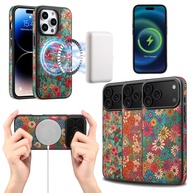 Capa Floral Magnética iPhone: Elegância e Proteção - imagem 1