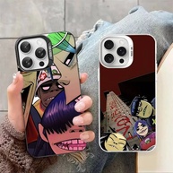 Capa Gorillaz iPhone: Estilo Retrô e Proteção! - imagem 1