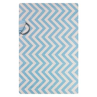 Capa de Amamentação Baby Deluxe Azul Chevron com Haste Rígida e Alça Ajustável - imagem 3