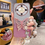Capa Honor com Borboleta Glitter: Estilo e Proteção! - imagem 1