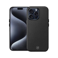Capa iPhone 15 Pro Max: Couro, MagSafe e Proteção Gshield - imagem 1