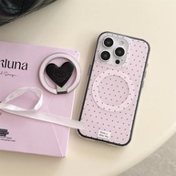 Capa iPhone: Bolinhas Vermelhas e Suporte! - imagem 4