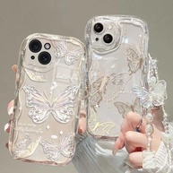 Capa iPhone Borboleta 3D: Estilo e Proteção! - imagem 1