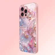 Capa iPhone: Borboleta Perolada Rosa - imagem 4