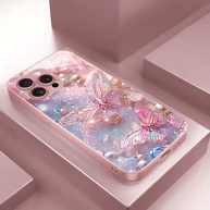 Capa iPhone: Borboleta Perolada Rosa - imagem 1