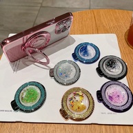 Capa iPhone com Suporte e Glitter: Luxo e Proteção! - imagem 1