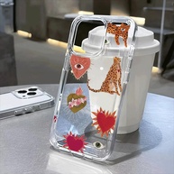 Capa iPhone: Estampa Onça e Coração - imagem 1