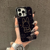 Capa iPhone: Flores e Coelhos 🌸🐇 - imagem 1
