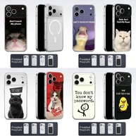 Capa iPhone: Gato e Pato – Proteção Divertida! - imagem 1