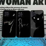 Capa iPhone: Gato Preto – Proteção e Estilo! - imagem 1