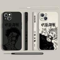 Capa Jujutsu Kaisen: Gojo e Sukuna para iPhone - imagem 4