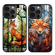 Capa iPhone: Raposa Vitral Magsafe 🦊 - imagem 1