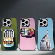 Capa iPhone Sardinhas Divertidas 🐟 - imagem 1