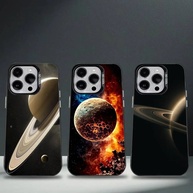 Capa iPhone: Sistema Solar Saturno - Proteção e Estilo - imagem 1