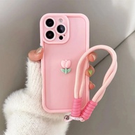 Capa iPhone Tulipa 3D: Estilo e Proteção! - imagem 1