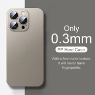 Capa iPhone Ultra Fina 0.3mm - Proteção e Estilo! - imagem 1