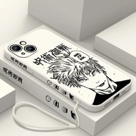 Capa Jujutsu Kaisen: Gojo e Sukuna para iPhone - imagem 1