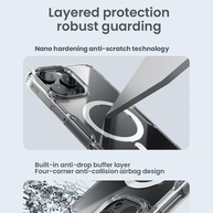 Capa iPhone 16: NILLKIN Nature Pro Magnética - imagem 4