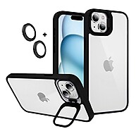 Capa Magsafe Gravity iPhone 15 Preta – Proteção Total com Carregamento Sem Fio - imagem 1